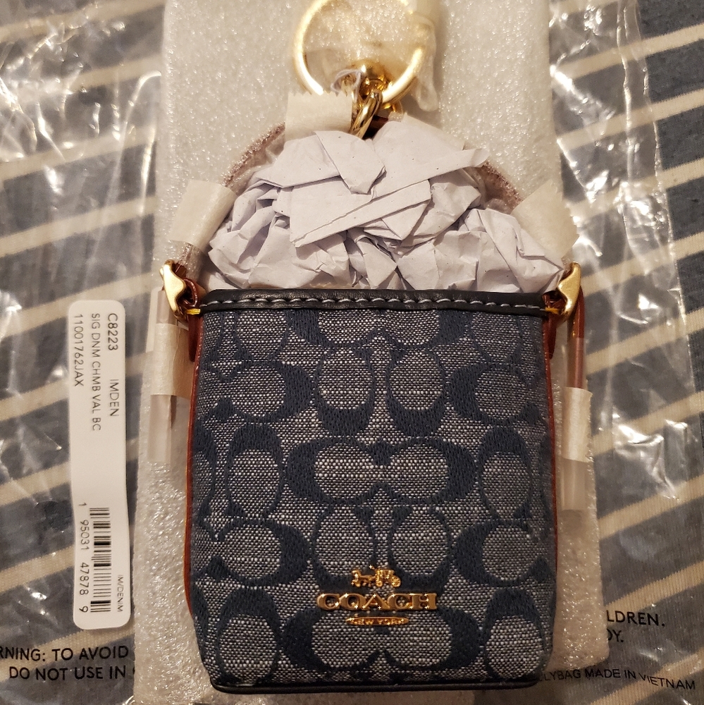 Coach Mini Val Duffle Bag Charm